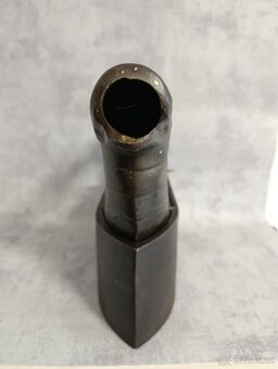 Obrovská komínová velmi stará sbírková žehlička DRAK 9,65kg - 4