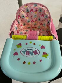 Baby Born Jídelní židlička s uchycením na stůl - 4