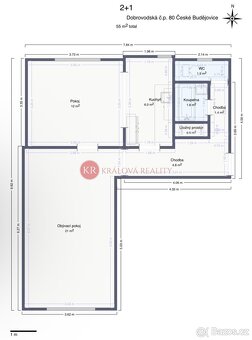 Prodej zděného bytu v Českých Budějovicích, ul. Dobrovodská - 4