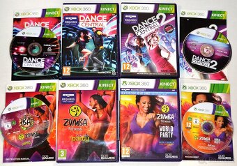 Kinect hry pre Xbox 360 Just Dance, Zumba, Sports - 4
