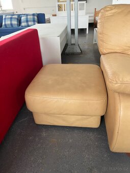 Kožený komplet 2+1+bobek - 4