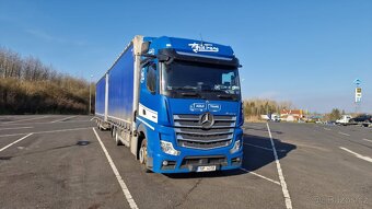 Průjezdná souprava MB Actros + vlek Wielton, JUMBO - 4