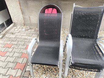 Zahradní stůl a židle - 4