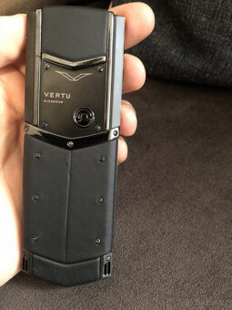 Vertu Signature S čistě černá, 100% originální - 4