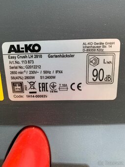 Drtič větví Alko Easy Crush LH 2810 - 4