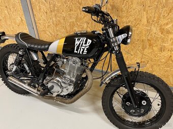 Yamaha SR 500 stavba Wild Life - 4