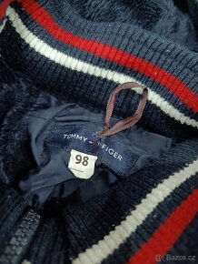 Dětská zimní bunda Tommy Hilfiger vel. 98-104 TOP STAV - 4