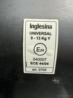 Dvě sedačky - vajíčka Inglesina včetně základen - 4