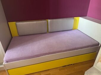 Prodám postel s přistýlkou + zrcadlová sestava - 4