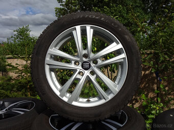 Seat Ateca + Škoda Karoq - zimní alu kola 17" 5x112 ET45 - 4