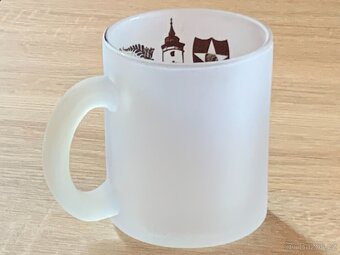 Pamětní skleněný hrnek OSVOBOZENÍ DOMAŽLIC americkou armádou - 4