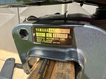Lodní motor Yamaha 4HP 2Takt Krátká noha - 4