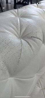 Chesterfield pohovka s taburetem - 4