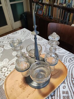 velmi starý stolní set - 4