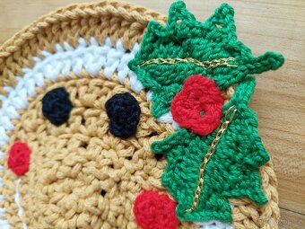 Nová velká vánoční dekorace Vánoce se blíží SLEVA hand made - 4
