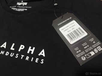 NOVÉ tričko Alpha Industries - 2XL - 4