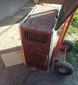 Starší kamna F 1413 – kompletní, funkční, demontované - 4