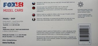 NE ABREX 1:18 RALLY BOHEMIA 2021 LIMITKA 50 KS - 4