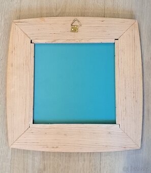 Zrcadla v dřevěném rámu - 3 ks - 4