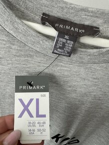 Šedé tričko s nápisem - 4