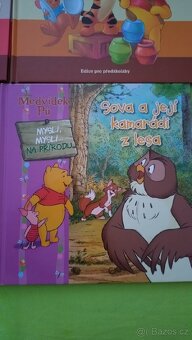 4x kniha medvídek Pooh pro předškoláky - 4