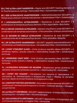 Nový ultralehký fén - 4