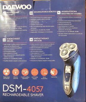 Dobíjecí holicí strojek DAEWO DSM-4057 - 4