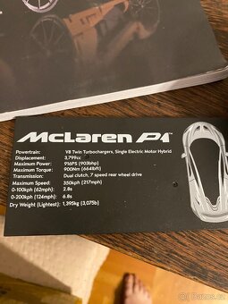McLaren P1 konstruktor 3983 dílů Lego Technic 42172 nový sup - 4