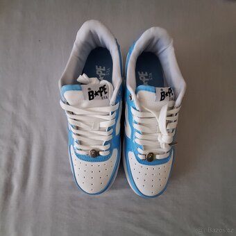 Bape Sta Patent Leather blue white - 4