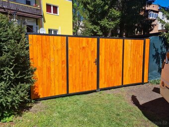 vjezdová vstupní vrata, brána do šíře 300cm - 4