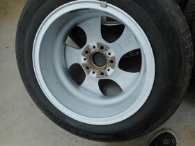 alu kola 5x120+letní pneu r16,Zánovní sada, - 4