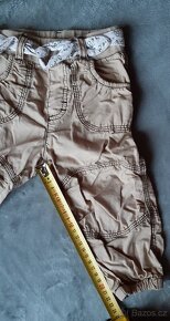 Letní kalhoty pro mimi vel 80. unisex - 4