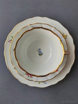 Úžasný porcelánový kávový set od manufaktury Meissen - 4