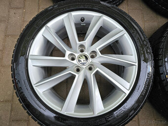 ALU zimní kola Škoda 5x100 Scala R17 ET40 Stratos - 4
