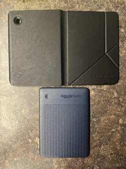 Čtečka knih Kobo Clara 2E 16GB modrá + obal - 4