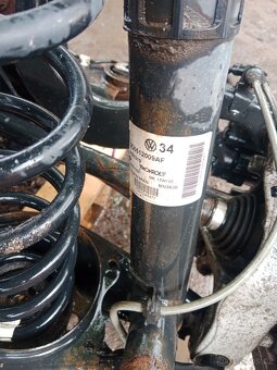 Zadní náprava plus Haldex 4x4 Superb 3 brzdy 310mm chlazený - 4