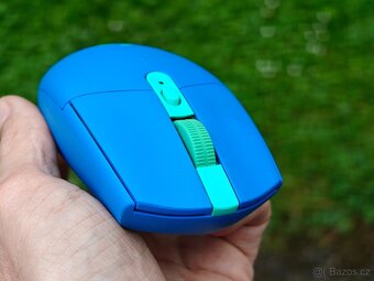 Herní bezdrátová myš Logitech G305 LIGHTSPEED Blue - 4
