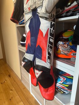 Kožená kombinéza Dainese vel.54, youngtimer, retro - 4