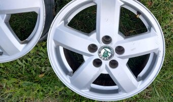 Alu kola 5x100 R15 Škoda - 4