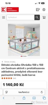Dětská ohradka seda - 4