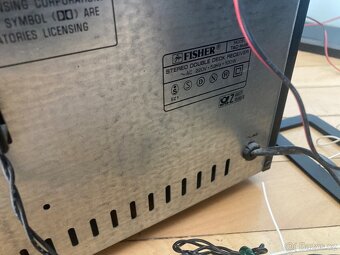 Zachovalá hifi věž z osmdesátých let FISHER TAC-M46 - 4