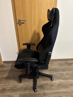 Herní židle DXRacer Formula černá, látková - 4