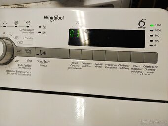 Prodám plně funkční dig.pračku zn. WHIRLPOOL-5,5 kg-DOVEZU- - 4