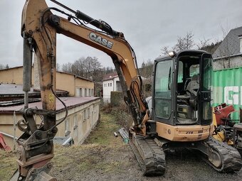 Minibagr CASE CX50B, r.v. 2016, motor Yanmar 32kW, hmotnost - 4