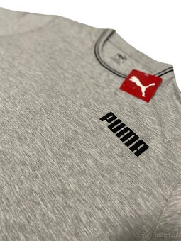 Pánské tričko Puma – šedé 👕 - 4