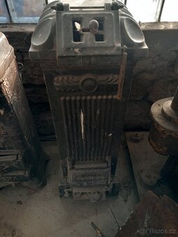 Stará starožitna litinová kamna - 4