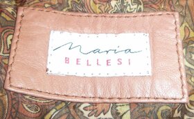 Luxusní dámský kožený kabát-jehněčí kůže, vel. 48 - 4