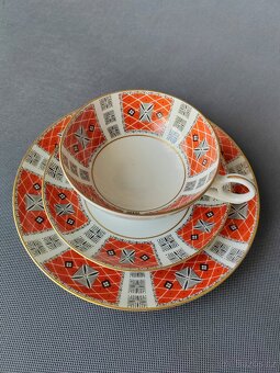 Luxusní porcelánová čajová souprava od Wallendorf - 4