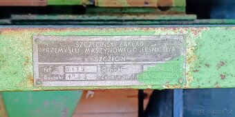 Průmyslová masivní cirkulárka s kolébkou a vrtačkou 380V - 4