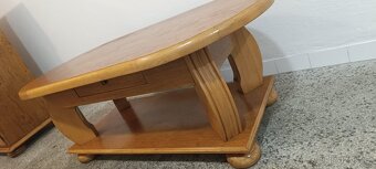 Konferenční stolek, masív, Nábytek s příběhem - 4